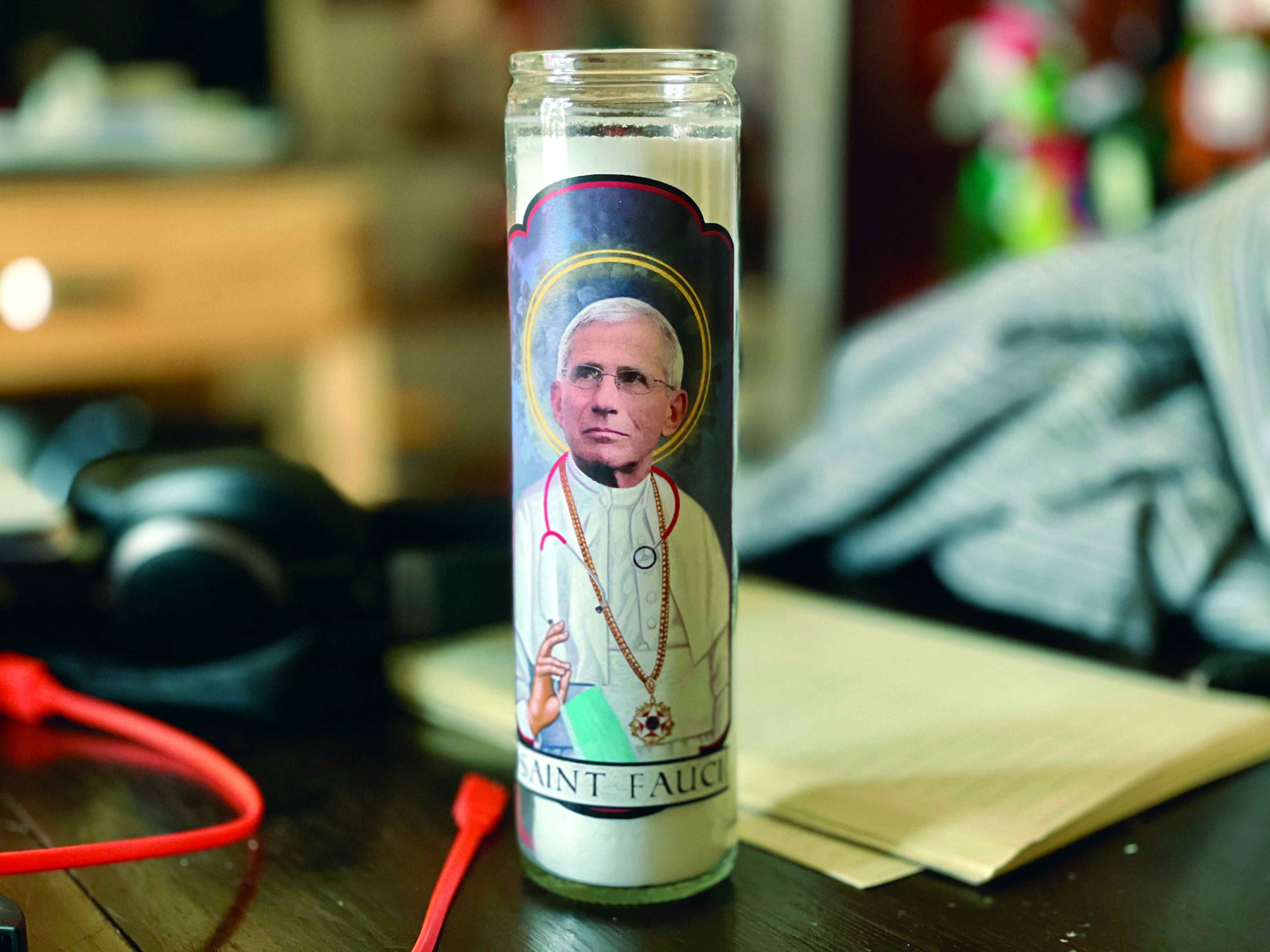 Fauci candle.