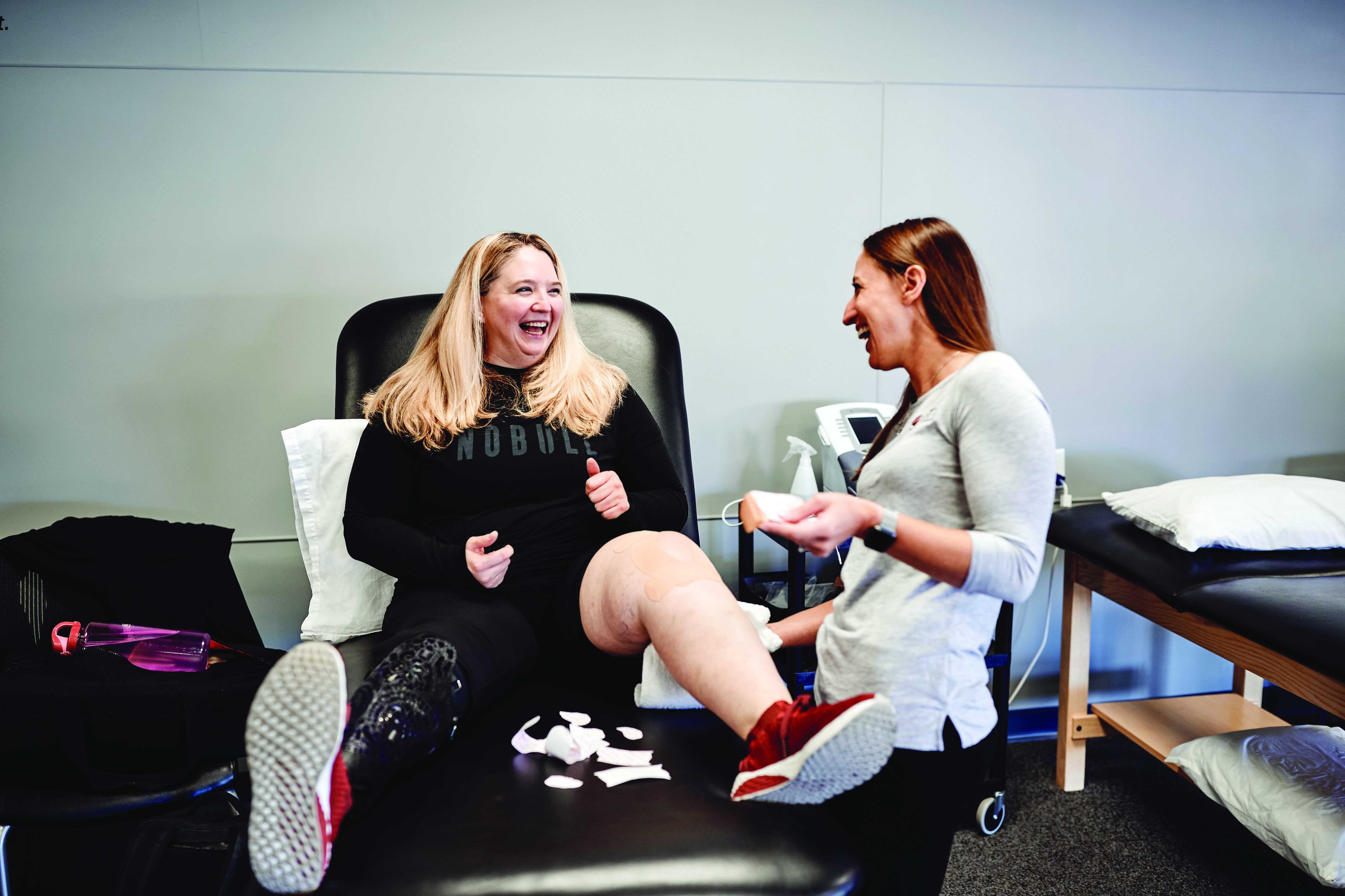 These images represent people who have supported DeChellis through this reset stage of her life