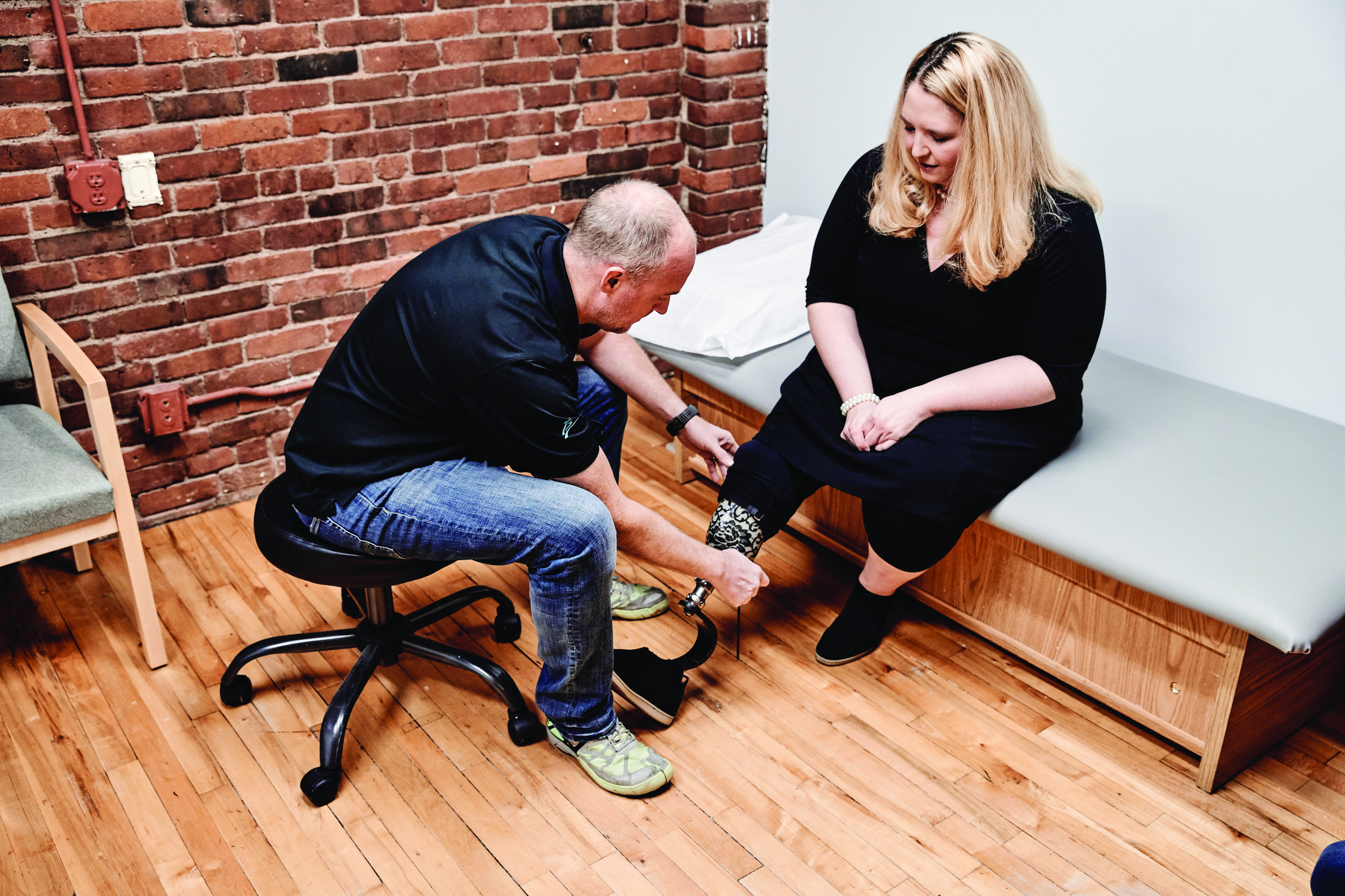 and those she now helps support through her nonprofit