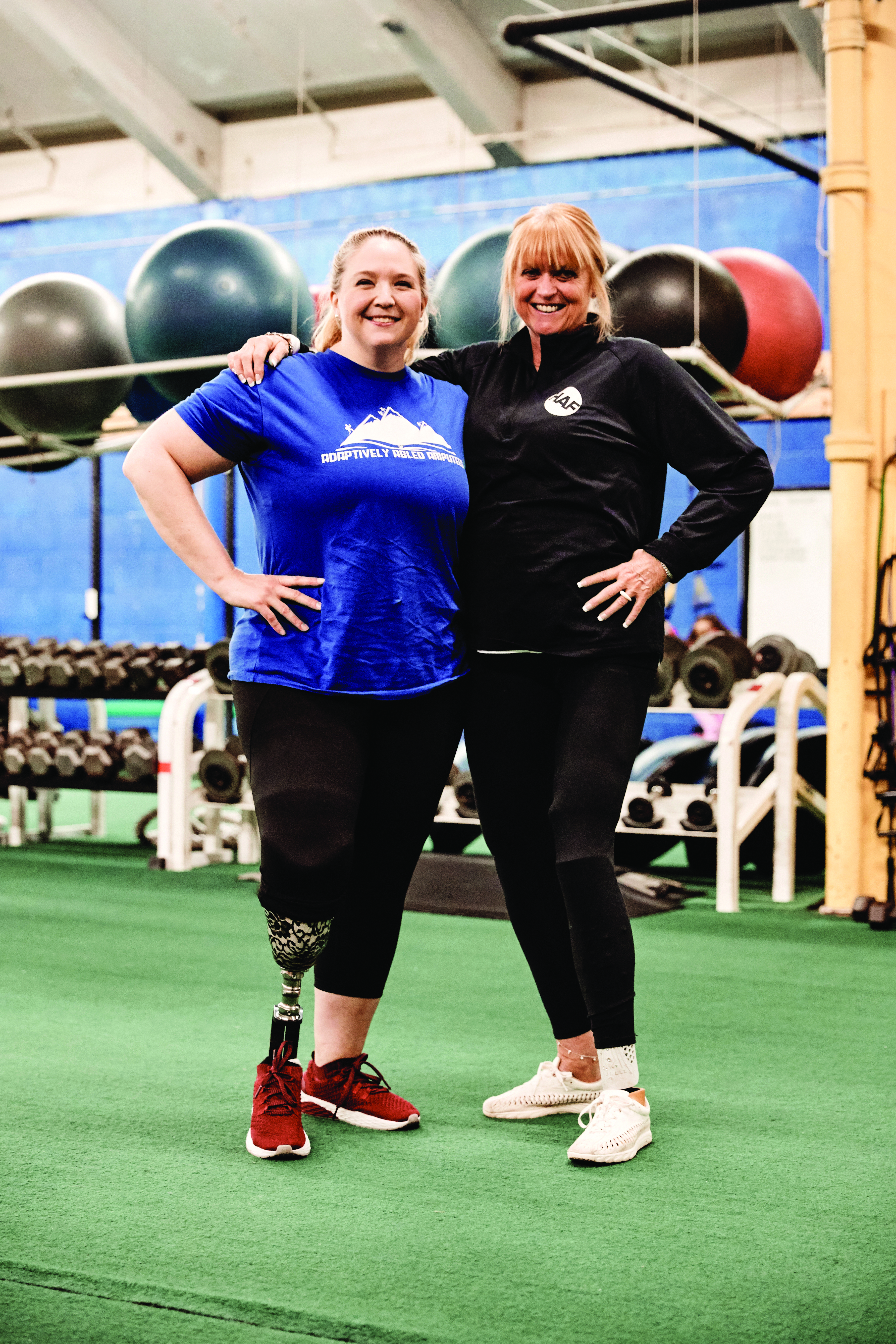 These images represent people who have supported DeChellis through this reset stage of her life