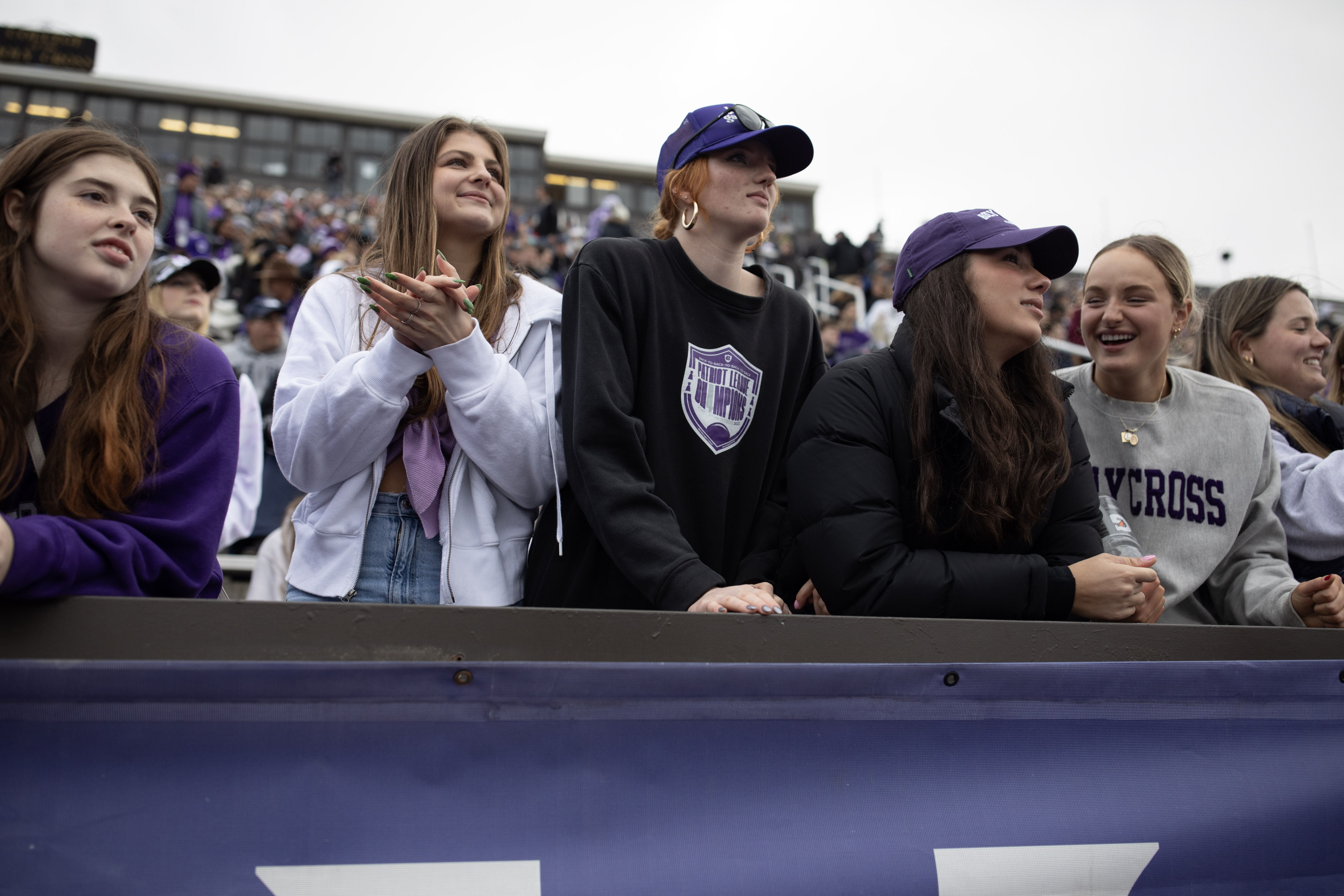 fans cheering for the team