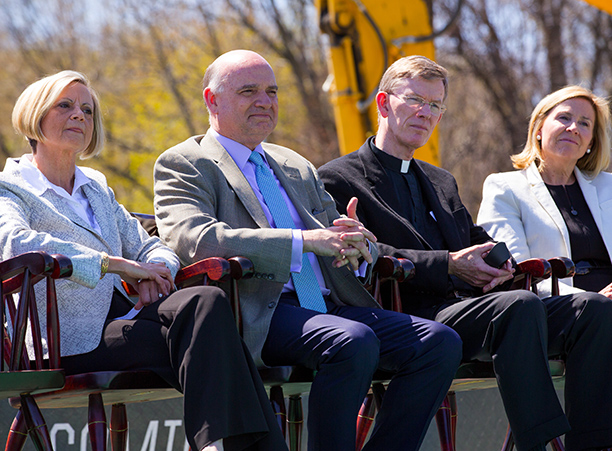 2016 Luth Athletic Complex Beam Signing Ceremony