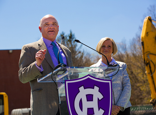 2016 Luth Athletic Complex Beam Signing Ceremony