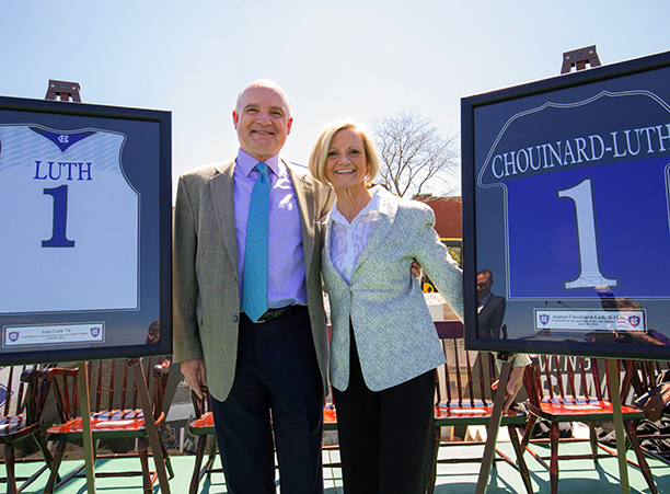 2016 Luth Athletic Complex Beam Signing Ceremony
