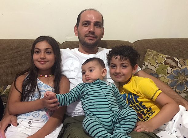 After fleeing his home in Aleppo and making his way to the United States with his family, Edris Omar now works with Riley Benner making neckties for Phoenix Haberdashery