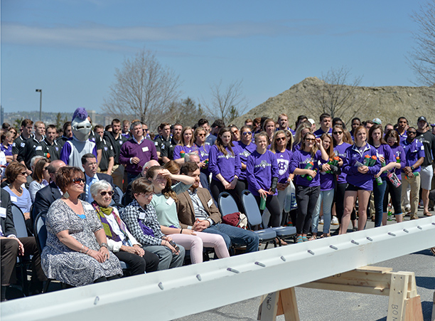 2016 Luth Athletic Complex Beam Signing Ceremony