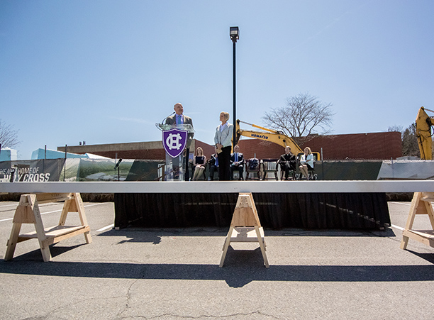 2016 Luth Athletic Complex Beam Signing Ceremony