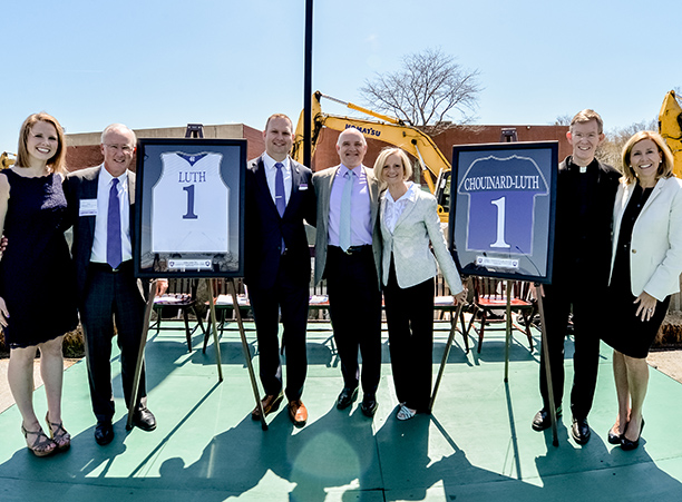 2016 Luth Athletic Complex Beam Signing Ceremony