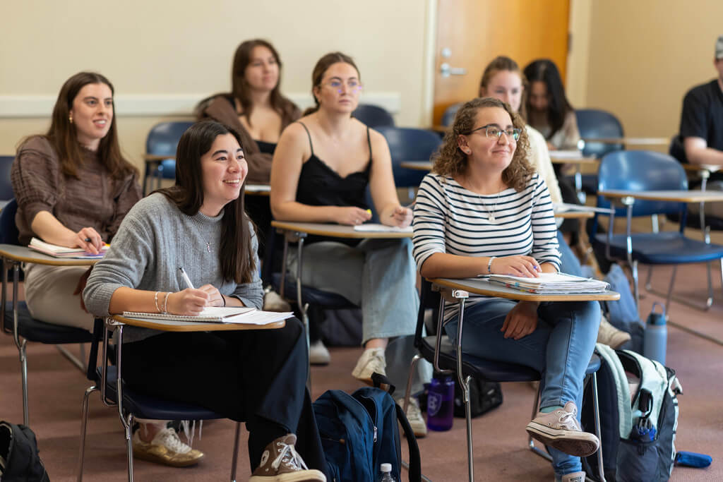 Students in a classroom