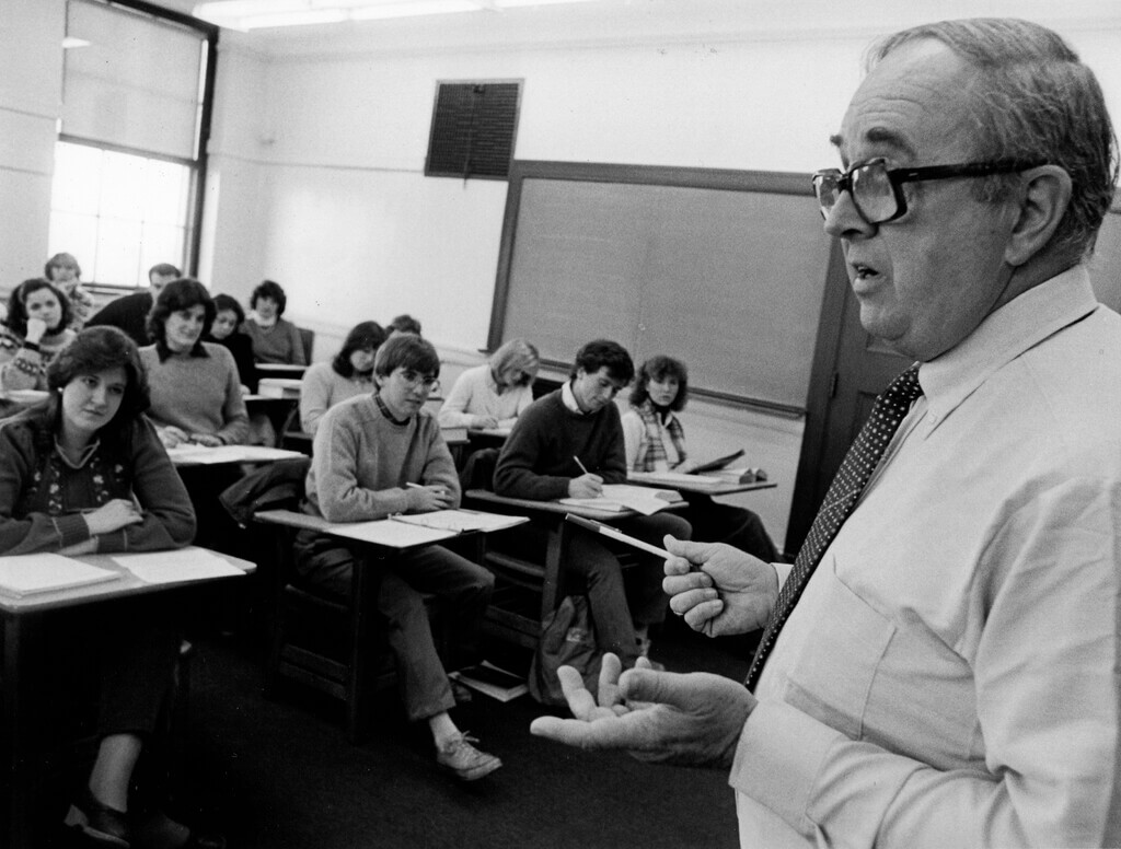 Ed Callahan teaching