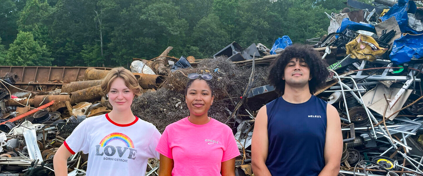 Brigit O'Connell, Bobbie Pitts, and Del Hafizi