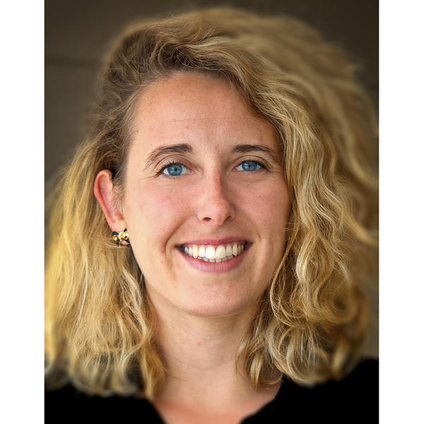 Melissa Schoenberger, associate professor of English. Photo by Tom Rettig