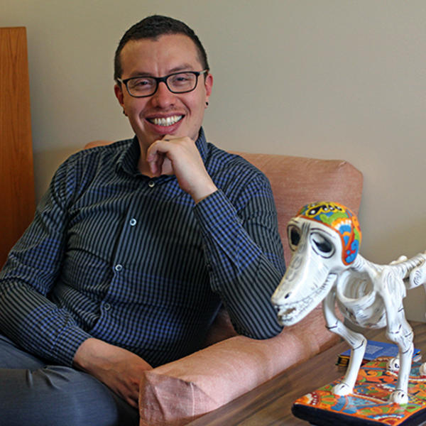 Alvaro Jarrin, assistant professor of anthropology. Photo by Austin Bosworth