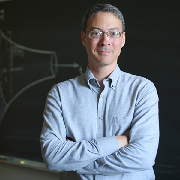 Andrew Hwang, associate professor of mathematics. Photo by Tom Rettig