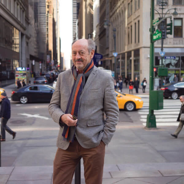 Headshot of Billy Collins '63. Photo by Bill Hayes