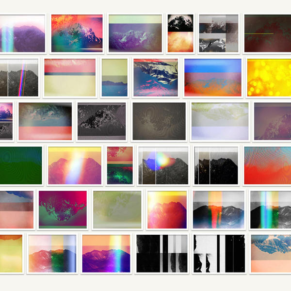 Penelope Umbrico (American, 1957), "Range Installation," 2014, 36 pigment prints, edition 2/3