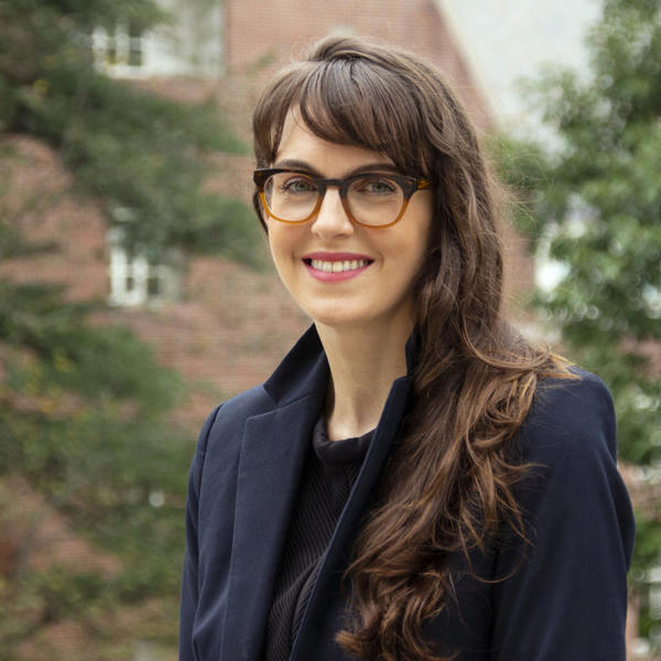 Emily Campbell, visiting assistant professor of sociology. Photo by John Buckingham