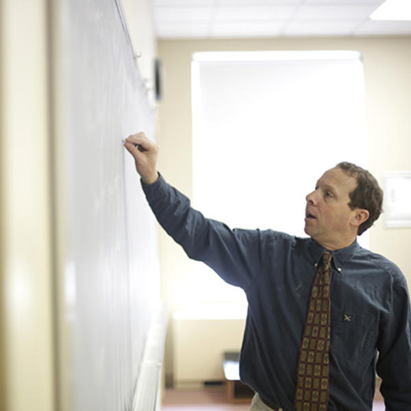 Victor Matheson, professor of economics. Photo by Tom Rettig