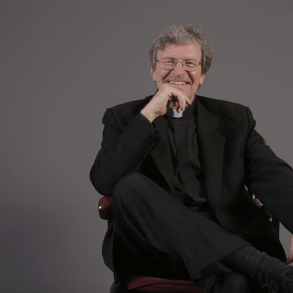 William Clark, SJ, associate professor of religious studies. Photo by Tom Rettig