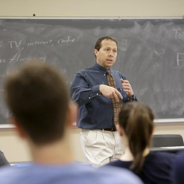 Victor Matheson, professor of economics. Photo by Tom Rettig