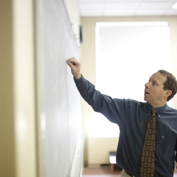Victor Matheson, professor of economics. Photo by Tom Rettig