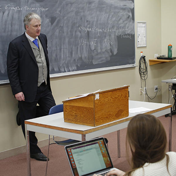 Mathew Schmalz, professor of religious studies. Photo by John Buckingham