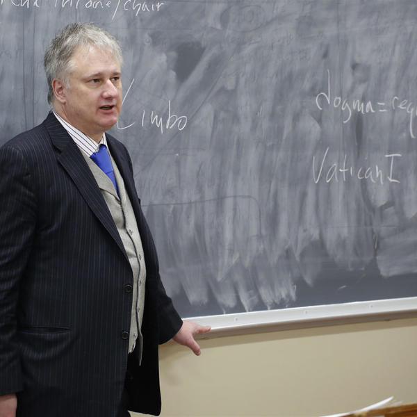 Mathew Schmalz, professor of religious studies . Photo by John Buckingham