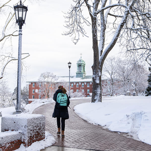 Holy Cross campus scenic. Photo by Avanell Brock