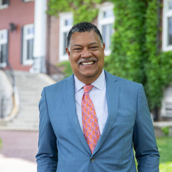 Holy Cross President Vincent Rougeau. Photo by Avanell Chang