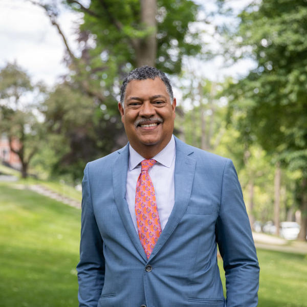 Holy Cross President Vincent Rougeau. Photo by Avanell Chang