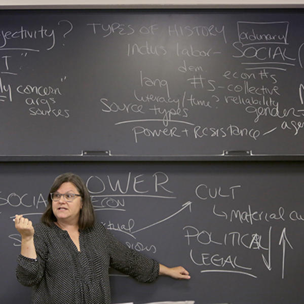 Stephanie Yuhl, professor of history. Photo by Tom Rettig