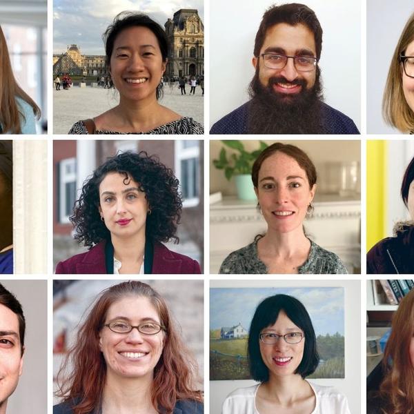 collage of faculty headshots