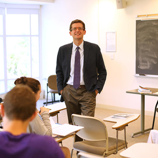 Tim Joseph, associate professor of classics. Photo by Tom Rettig