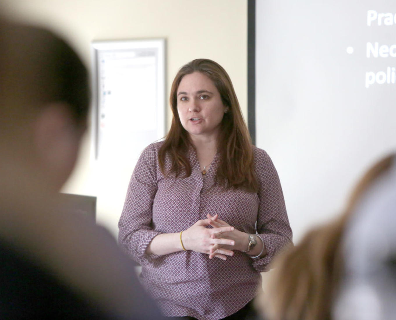 Selina Gallo-Cruz, associate professor of sociology. Photo by Tom Rettig