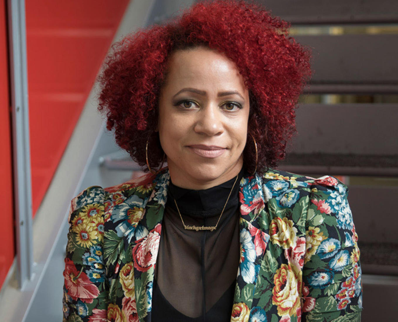Headshot of Nikole Hannah-Jones. Photo by James Estrin