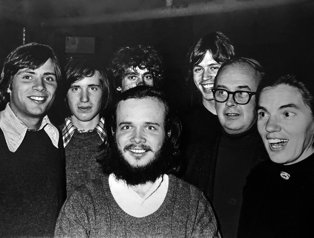 Group of students with Callahan